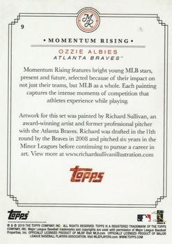 2019 Topps On-Demand Momentum Rising #9 Ozzie Albies Back