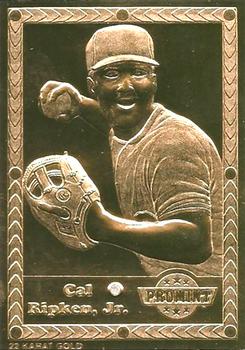 1995 ProMint Diamond Edition Gold Baseball Card Collection #16 Cal Ripken Jr. Front