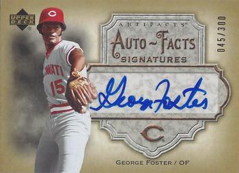 2006 Upper Deck Artifacts - Auto-Facts Signatures #AF-GF George Foster Front