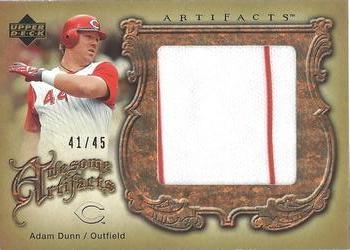 2006 Upper Deck Artifacts - Awesome Artifacts Jumbos #AA-AD Adam Dunn Front
