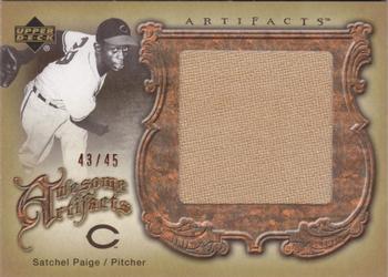 2006 Upper Deck Artifacts - Awesome Artifacts Jumbos #AA-SP Satchel Paige Front