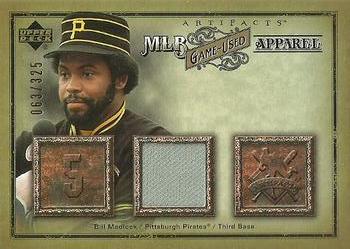 2006 Upper Deck Artifacts - MLB Game-Used Apparel #MLB-BI Bill Madlock Front