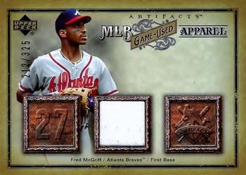 2006 Upper Deck Artifacts - MLB Game-Used Apparel #MLB-FM Fred McGriff Front