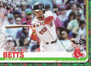 2019 Topps Holiday - Metallic #HW29 Mookie Betts Front
