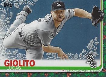 2019 Topps Holiday - Metallic #HW37 Lucas Giolito Front