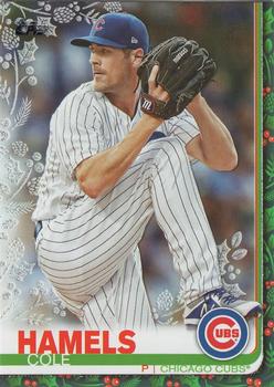 2019 Topps Holiday - Metallic #HW58 Cole Hamels Front