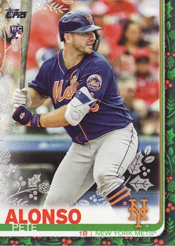 2019 Topps Holiday - Metallic #HW71 Pete Alonso Front