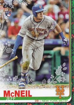 2019 Topps Holiday - Metallic #HW86 Jeff McNeil Front