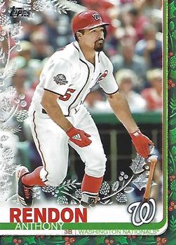 2019 Topps Holiday - Metallic #HW110 Anthony Rendon Front
