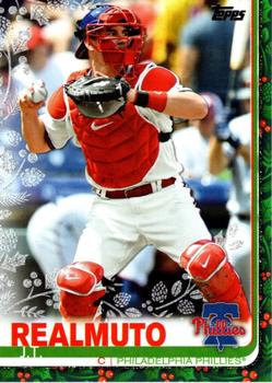 2019 Topps Holiday - Metallic #HW142 J.T. Realmuto Front