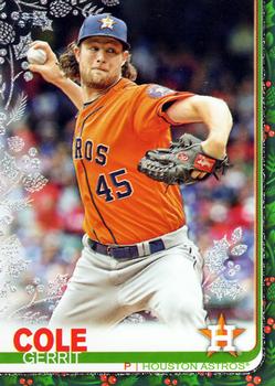 2019 Topps Holiday - Metallic #HW150 Gerrit Cole Front