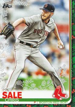 2019 Topps Holiday - Metallic #HW154 Chris Sale Front