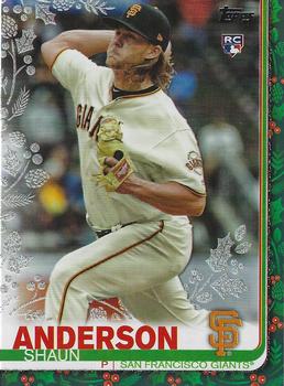 2019 Topps Holiday - Metallic #HW172 Shaun Anderson Front