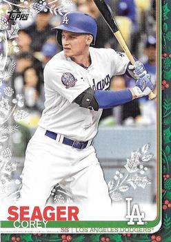 2019 Topps Holiday - Metallic #HW174 Corey Seager Front