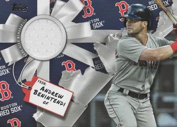 2019 Topps Holiday - Relics #WHR-AB Andrew Benintendi Front