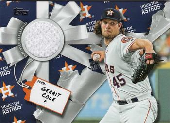 2019 Topps Holiday - Relics #WHR-GC Gerrit Cole Front