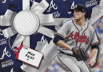 2019 Topps Holiday - Relics #WHR-MF Max Fried Front