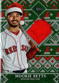 2019 Topps Holiday - Holiday Relics #WHHR-MB Mookie Betts Front