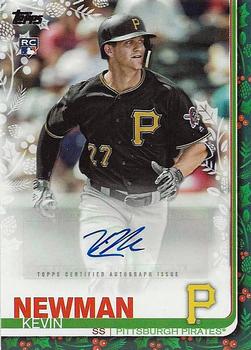 2019 Topps Holiday - Autographs #WHA-KN Kevin Newman Front