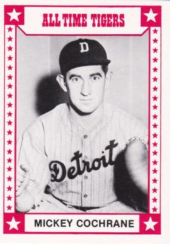1980 TCMA All Time Detroit Tigers - Red #11 Mickey Cochrane Front