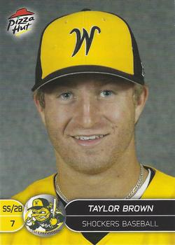 2008 MultiAd Wichita State Shockers #9 Taylor Brown Front