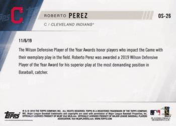 2019-20 Topps Now Off-Season #OS-26 Roberto Perez Back
