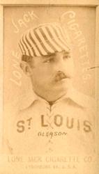 1887 Lone Jack Cigarettes (N370) #NNO Kid Gleason Front