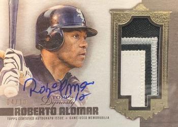 2019 Topps Dynasty - Autographed Patches #DAP-RA2 Roberto Alomar Front