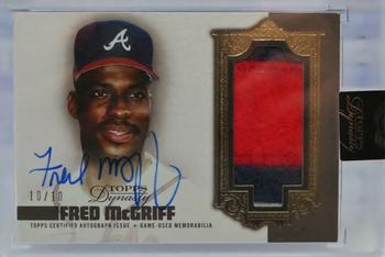 2019 Topps Dynasty - Autographed Patches #DAP-FM1 Fred McGriff Front