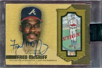 2019 Topps Dynasty - Autographed Patches Gold #DAP-FM1 Fred McGriff Front