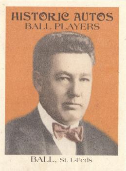 2019 Historic Autographs The Federal League - Orange #52 Philip Ball Front