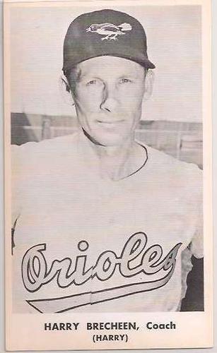 1957-59 Baltimore Orioles Photocards #NNO Harry Brecheen Front