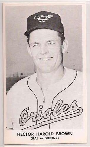 1957-59 Baltimore Orioles Photocards #NNO Hector Harold Brown Front