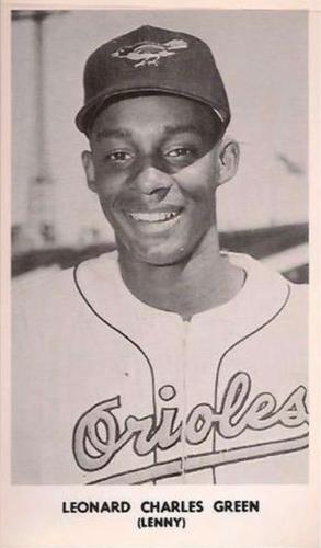 1957-59 Baltimore Orioles Photocards #NNO Leonard Charles Green Front