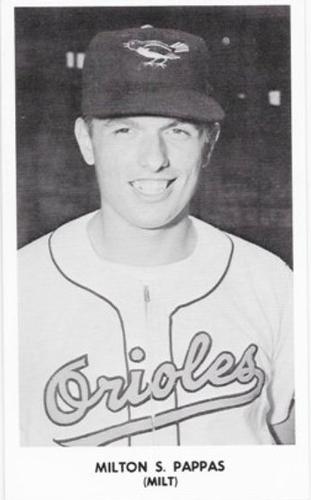 1957-59 Baltimore Orioles Photocards #NNO Milton S. Pappas Front