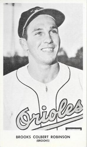 1957-59 Baltimore Orioles Photocards #NNO Brooks Colbert Robinson Front