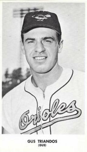 1957-59 Baltimore Orioles Photocards #NNO Gus Triandos Front