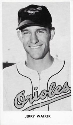 1957-59 Baltimore Orioles Photocards #NNO Jerry Walker Front