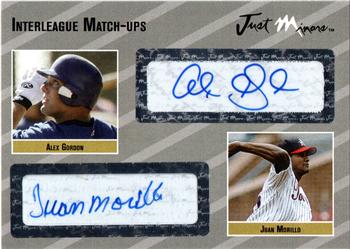 2005 Just Interleague Match-Ups #IMU.si.28 Alex Gordon / Juan Morillo Front