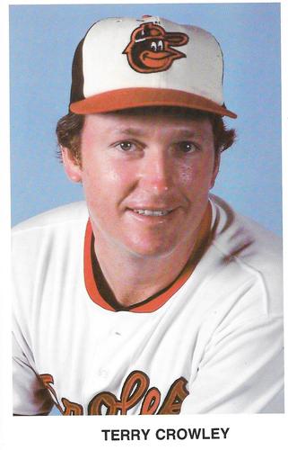 1978 Baltimore Orioles Photocards #NNO Terry Crowley Front