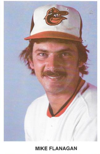 1978 Baltimore Orioles Photocards #NNO Mike Flanagan Front
