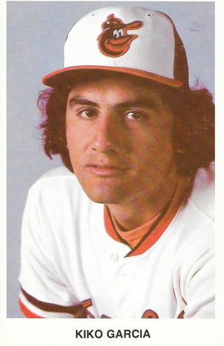 1978 Baltimore Orioles Photocards #NNO Kiko Garcia Front