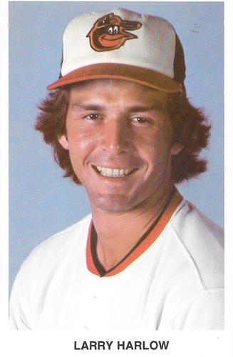 1978 Baltimore Orioles Photocards #NNO Larry Harlow Front
