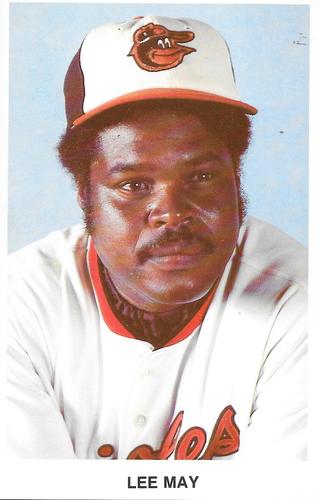 1978 Baltimore Orioles Photocards #NNO Lee May Front