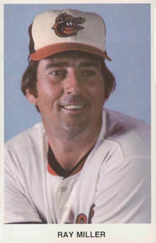 1978 Baltimore Orioles Photocards #NNO Ray Miller Front