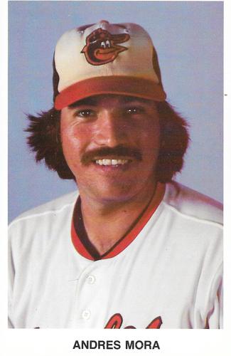 1978 Baltimore Orioles Photocards #NNO Andres Mora Front