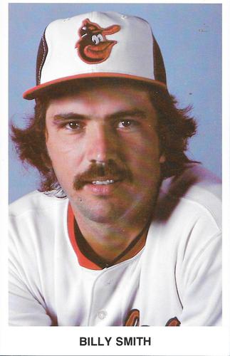 1978 Baltimore Orioles Photocards #NNO Billy Smith Front
