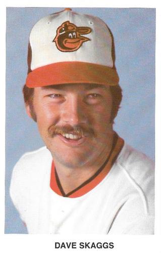 1978 Baltimore Orioles Photocards #NNO Dave Skaggs Front