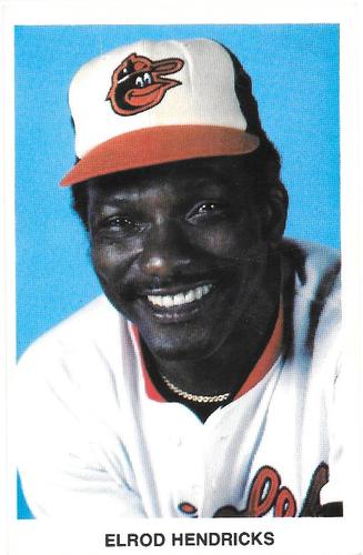 1979 Baltimore Orioles Photocards #NNO Elrod Hendricks Front