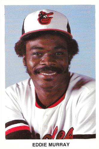 1979 Baltimore Orioles Photocards #NNO Eddie Murray Front